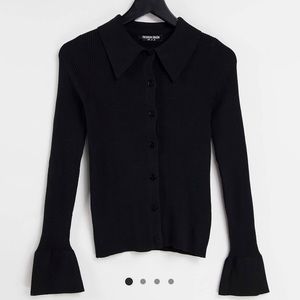 knit button up